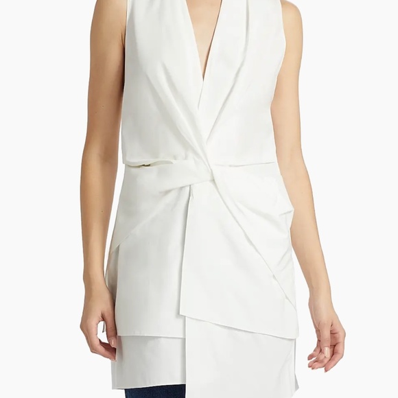 Savie Draped Layered Sleeveless Top - Picture 4 of 6